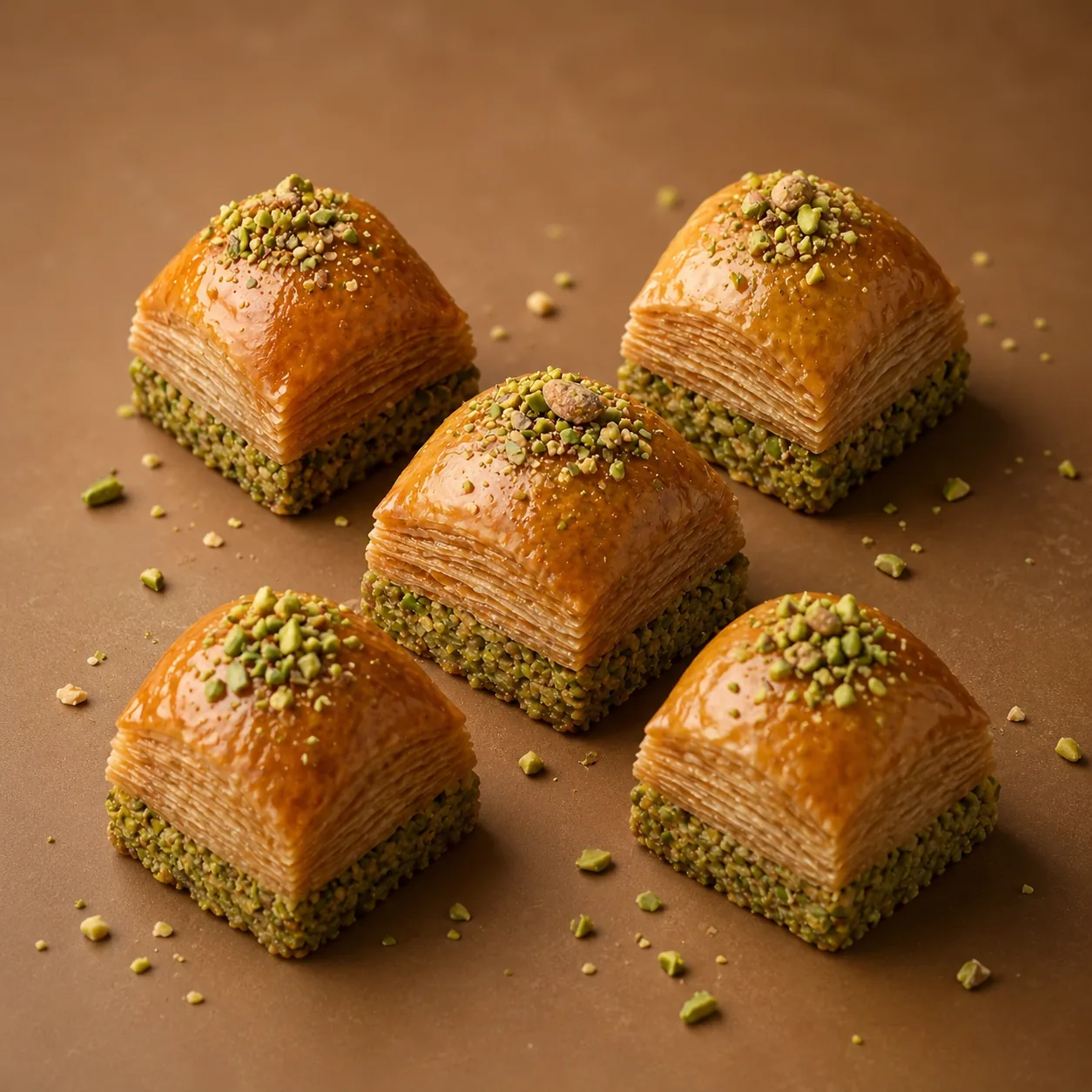 Baklava — création trompe-l'œil